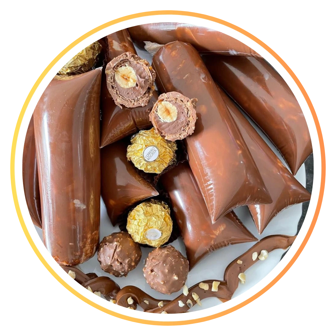 Geladinhos com Bombons