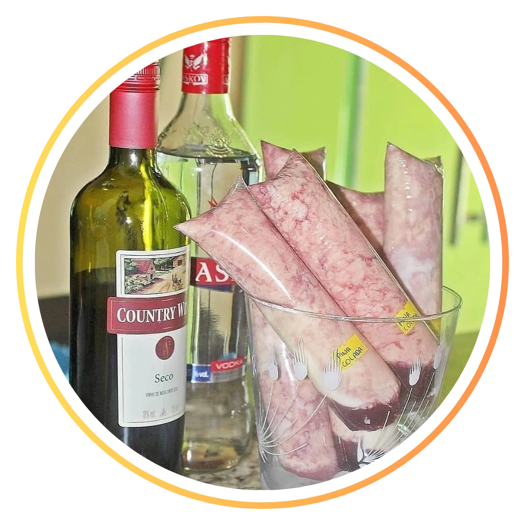 Geladinhos Alcoólicos